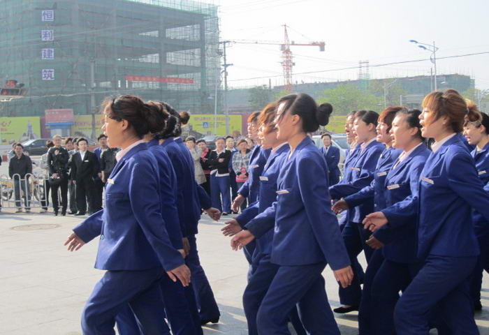清河店舉行2011年度春季會操比賽