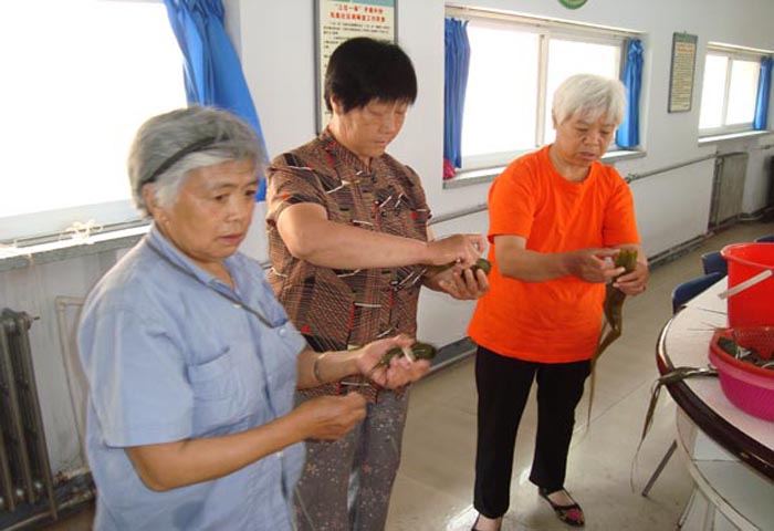溫馨社區 端午飄香